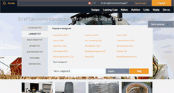 Desktop Screenshot of landnettet.dk